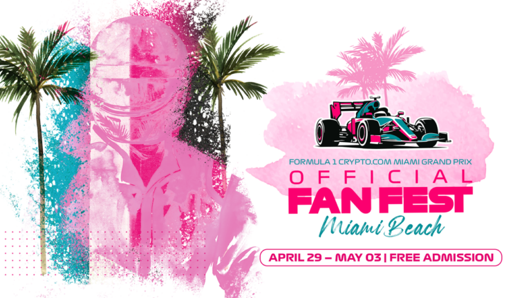 Miami vai além da pista: GP de Fórmula 1 inaugura Fan Fest gratuito em Miami Beach