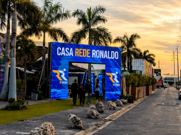 Casa Rede Ronaldo transforma Wynwood em ponto de encontro dos brasileiros durante a Copa do Mundo de 2026
