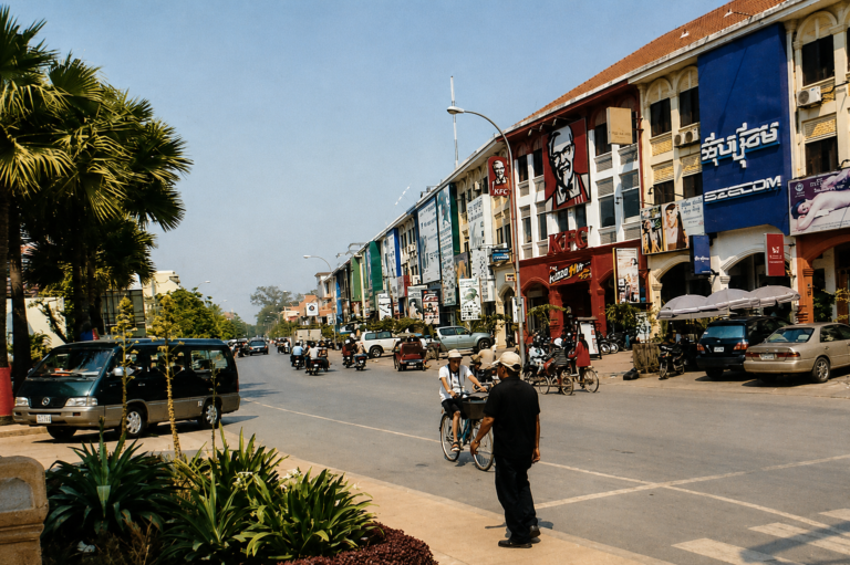 Sien Reap e seus contrastes!