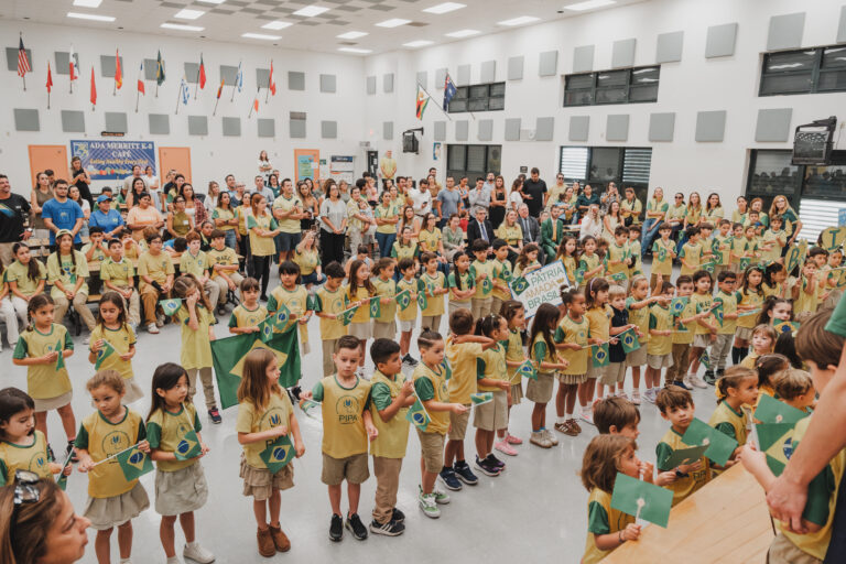 Em Miami, crianças celebram o 7 de Setembro e mantêm viva a brasilidade