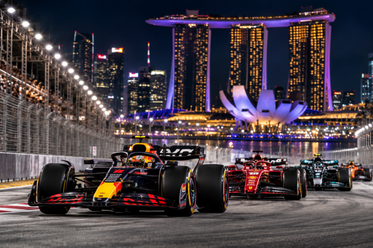 Verstappen domina GP de Singapura, enquanto Antonelli se aproxima do título mundial de Fórmula 1